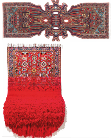 Halıları  mutasyona uğrattı